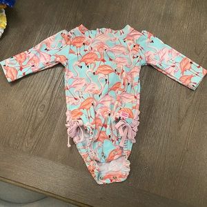 Ruffle butts 3-6m swim suit